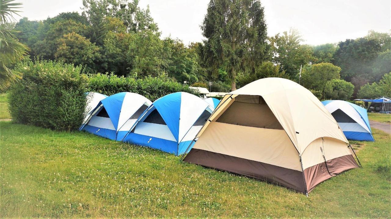 Camping Paris Beau Village Villiers-sur-Orge Exteriör bild